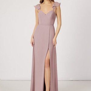 Azazie Everett Dress, Vintage Mauve